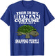 This Is My Human Costume I'm Really A Snapping Turtle T-Shirt - T-Shirt | Royal