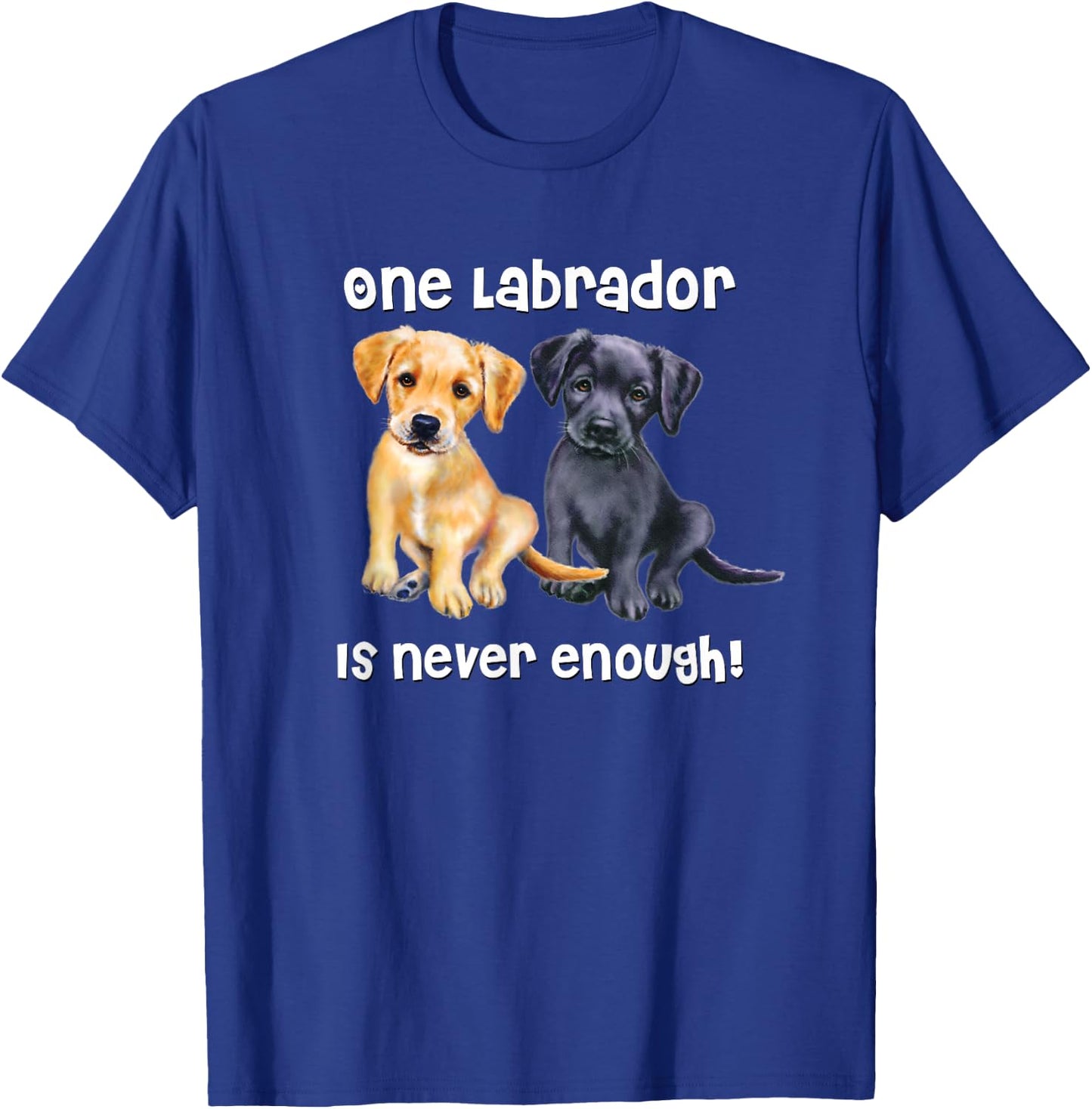 Labrador Pet Dog Funny T Shirt Gift Black Golden Yellow lab T-Shirt - T-Shirt | Royal