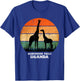 Murchison Falls, Uganda Giraffe Safari National Park Game T-Shirt - T-Shirt | Royal