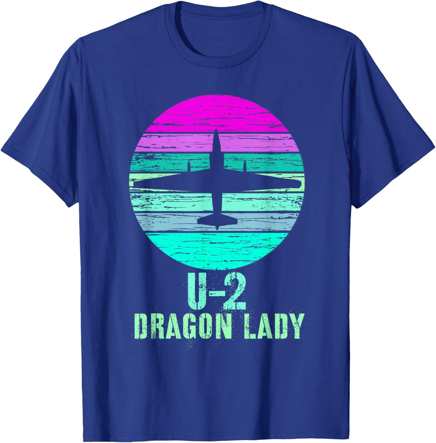 Vintage U-2 Dragon Lady Spy Plane Military Shirt T-Shirt - T-Shirt | Royal