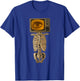 Weirdcore Skeleton TV Head Cosplay X-ray Radiology Tech T-Shirt - T-Shirt | Royal
