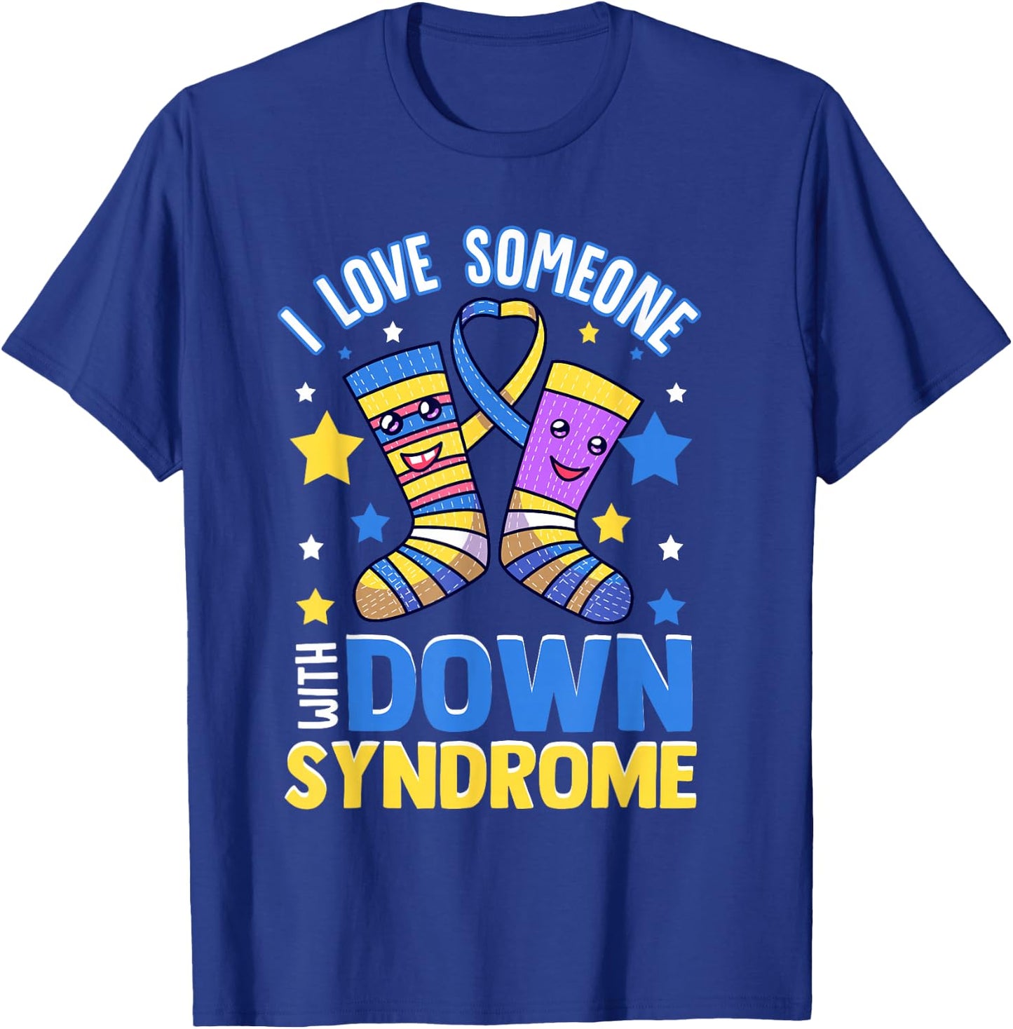 Down Syndrome T-Shirt - T-Shirt | Royal