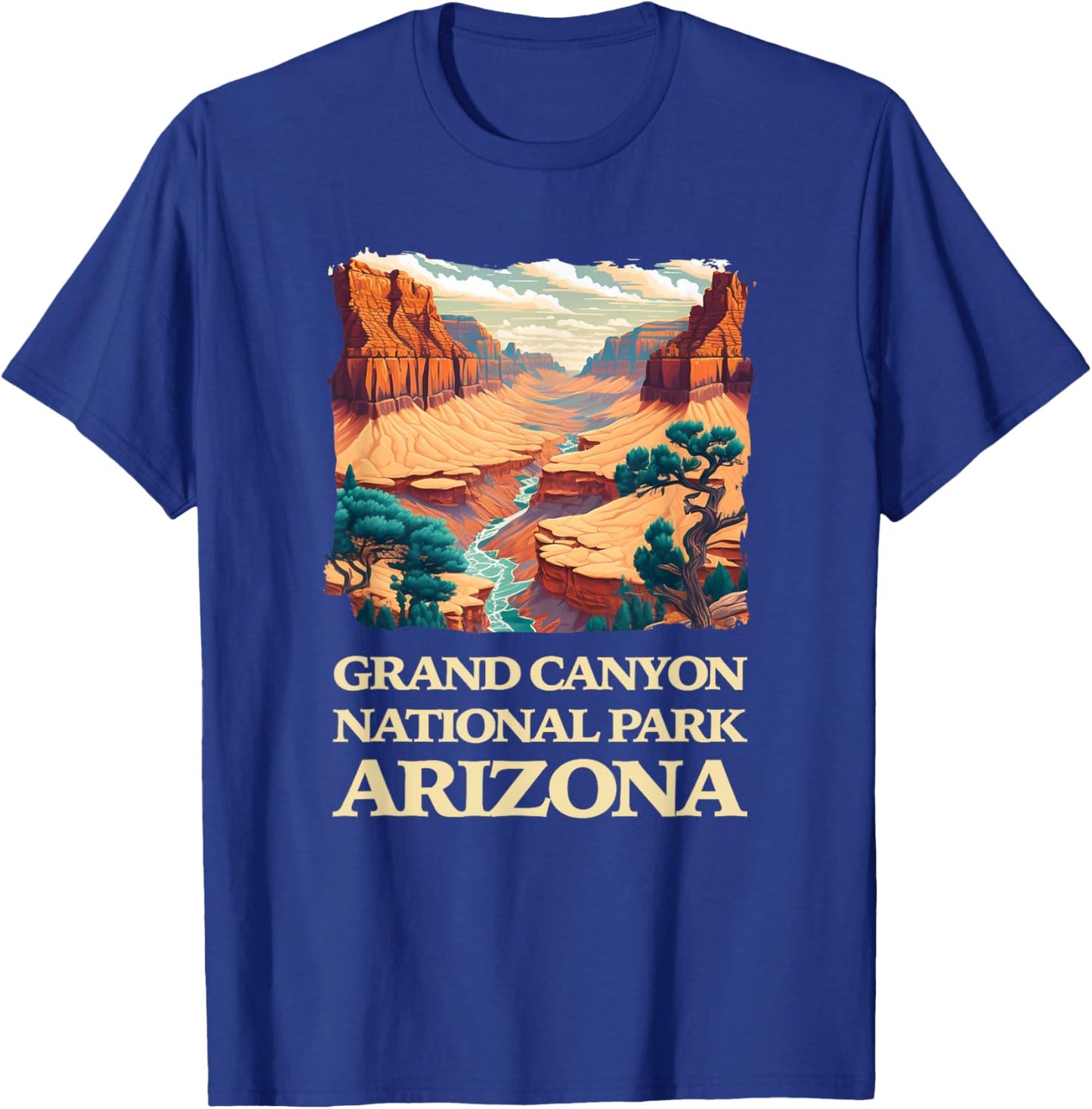 Grand Canyon T-Shirt - T-Shirt | Royal