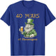 40th Birthday St. Patrick's Day Irish T-Shirt - T-Shirt | Royal