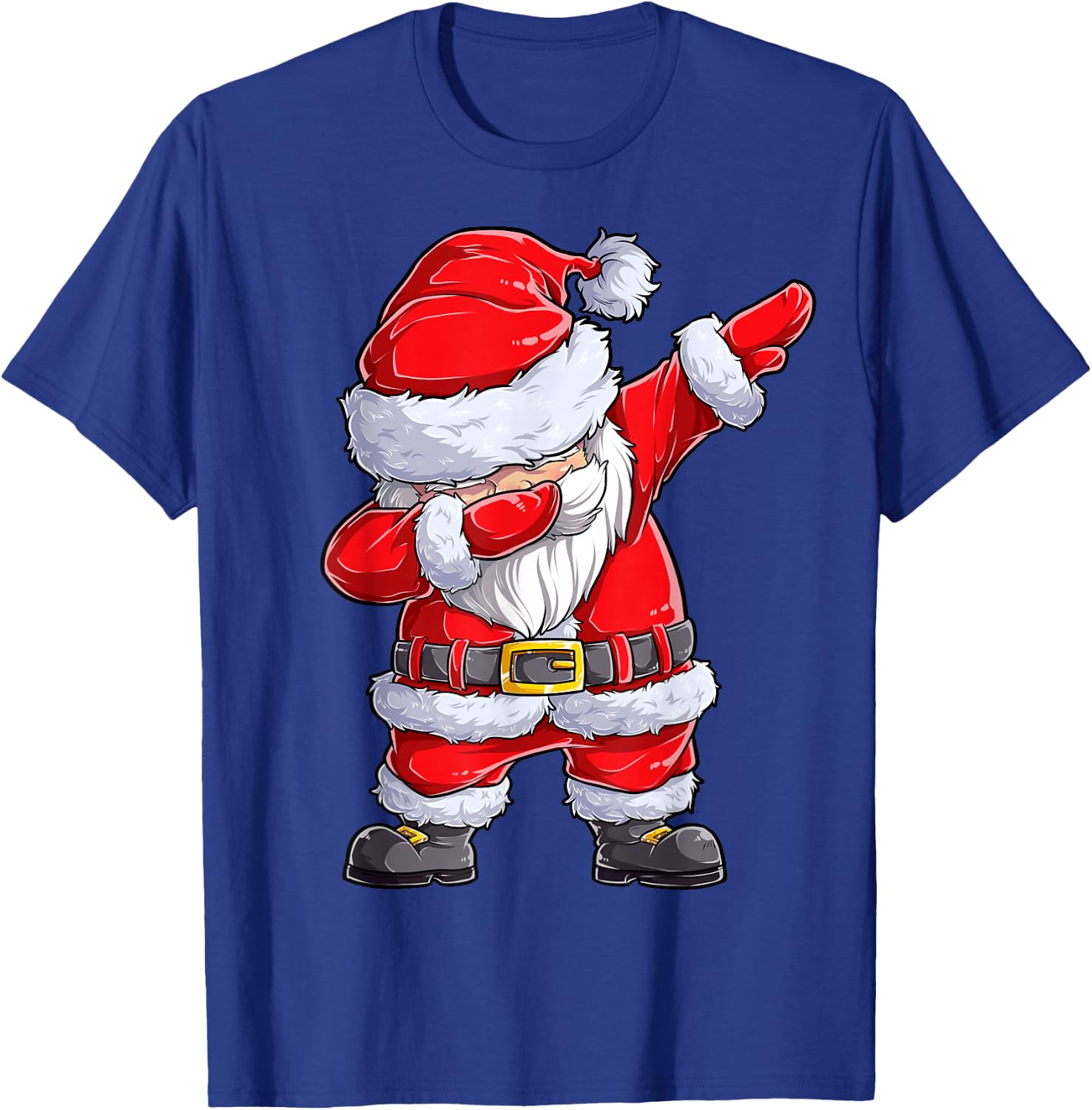 Christmas Boys Dabbing Santa Claus Girls Funny Xmas Dab Cute T-Shirt - T-Shirt | Royal