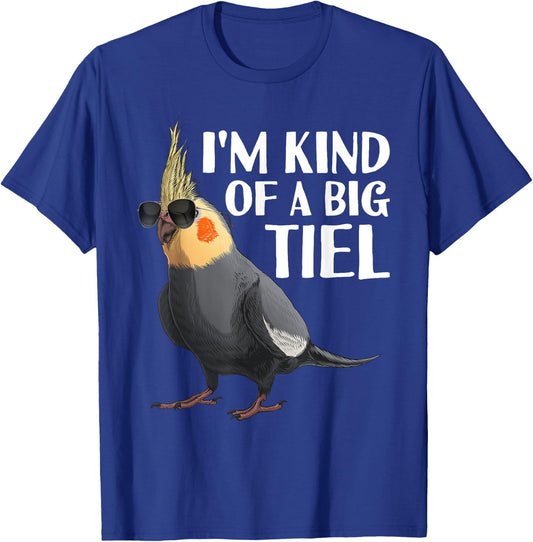 Cool Cockatiel Women Parrot Parakeet Bird Lover Tiel T-Shirt - T-Shirt | Royal