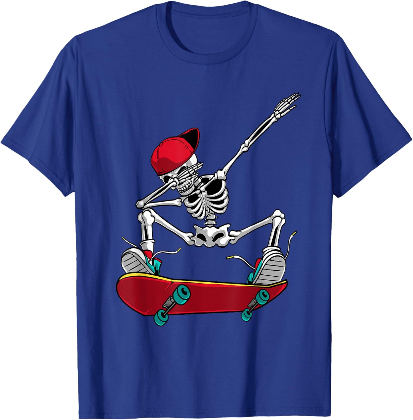 Cool Skateboarding Art Women Skateboard Skateboarder Small T-Shirt - T-Shirt | Royal