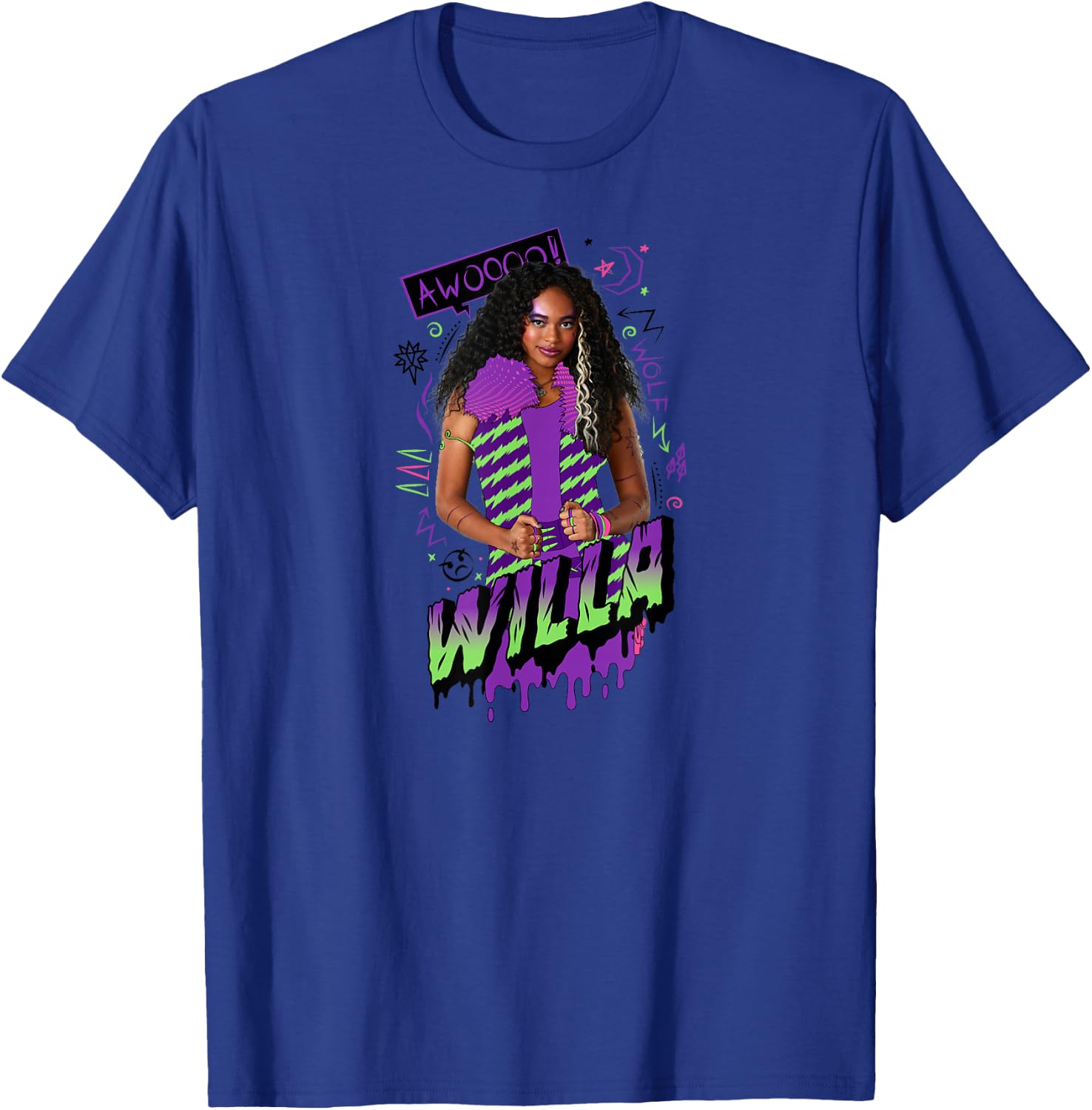 Zombies 2 - Willa Wolf T-Shirt - T-Shirt | Royal