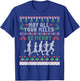 Funny Running Ugly Christmas Sweaters Shirt Runner T-Shirt - T-Shirt | Royal