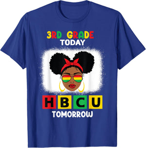 3rd Grade Today HBCU Tomorrow Historically Black College T-Shirt - T-Shirt | Royal