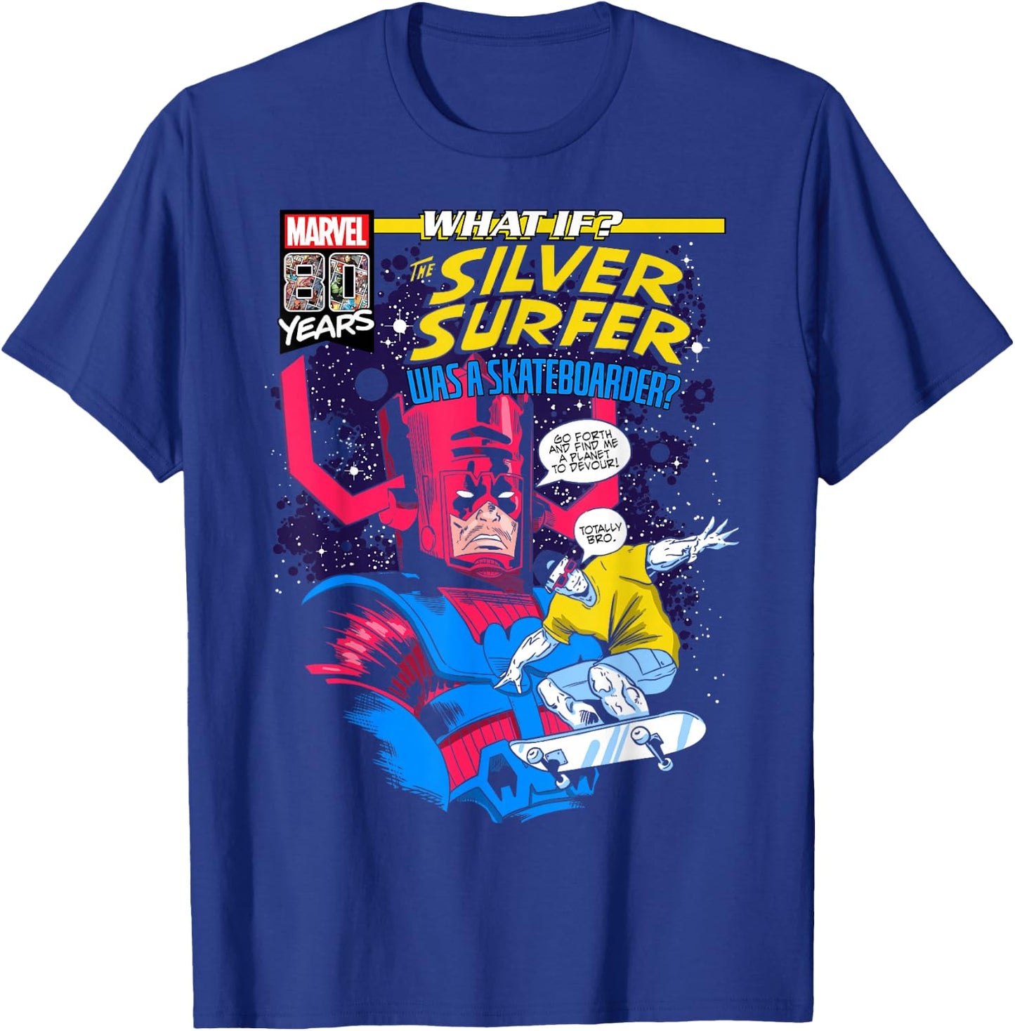 Marvel What If Silver Surfer Comic Cover T-Shirt - T-Shirt | Royal