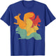 Vintage Squirrels Funny Forest Animal Rodent Lovers Outfit T-Shirt - T-Shirt | Royal