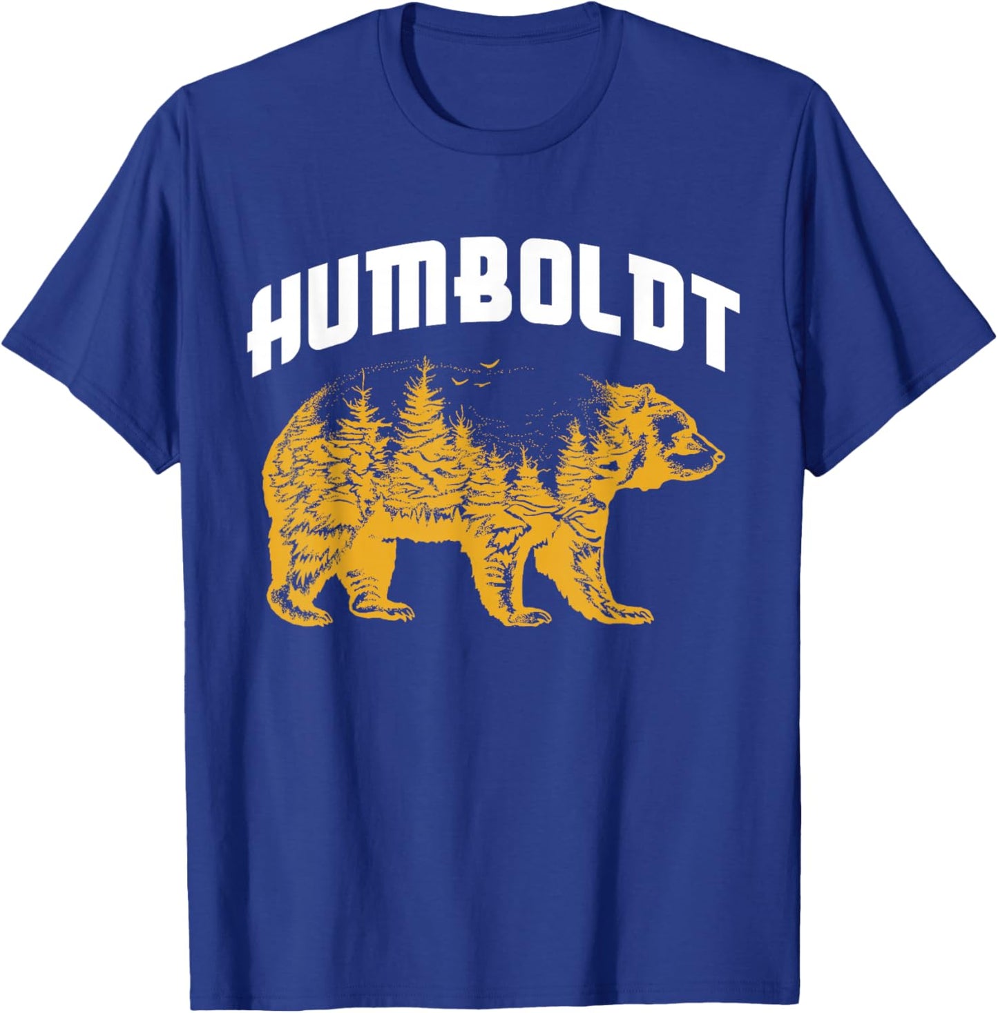 Humboldt County California Bear Mountain Outdoors T-Shirt - T-Shirt | Royal