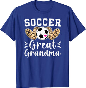 Soccer Great Grandma Of A Soccer Player Great Grandma T-Shirt - T-Shirt | Royal