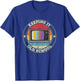 80s Retro Television Keeping it old School 90s Vintage T-Shirt - T-Shirt | Royal