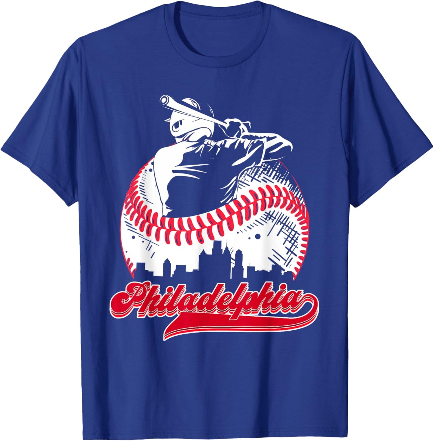Philadelphia souvenir Graphic I am Proud of Philadelphia T-Shirt - T-Shirt | Royal