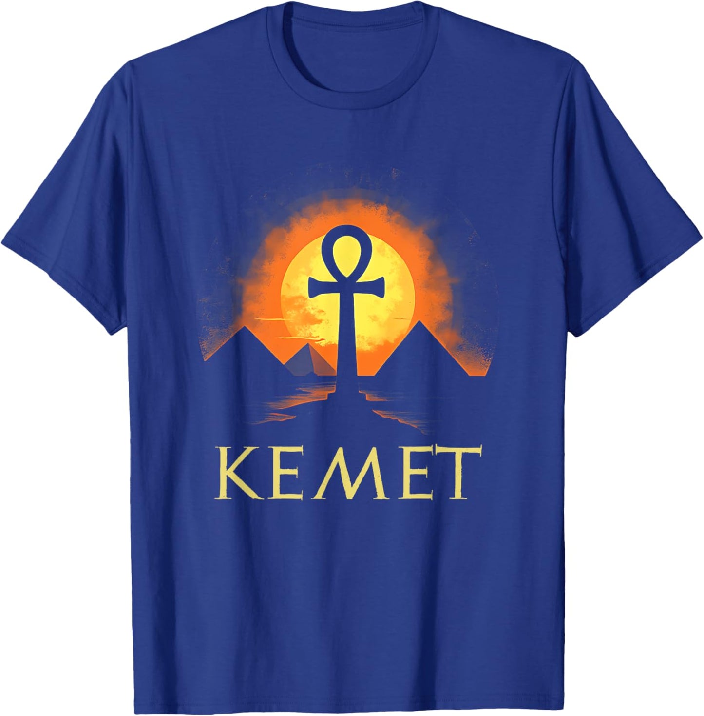 Kemet Ancient Egypt Ankh of Ra T-Shirt - T-Shirt | Royal