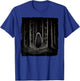 Sasquatch in the Forest with Glowing Eyes – Funny Bigfoot T-Shirt - T-Shirt | Royal