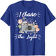 Cool Camera Photographer Gifts I Chase The Light Photography T-Shirt - T-Shirt | Royal