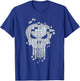 Marvel The Punisher Skull Icon Jigsaw Puzzle T-Shirt - T-Shirt | Royal
