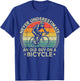 Never Underestimate An Old Guy On A Bicycle Funny Cycling T-Shirt - T-Shirt | Royal