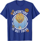 Disney Pixar Up Adventure House Circle Logo Graphic T-Shirt - T-Shirt | Royal