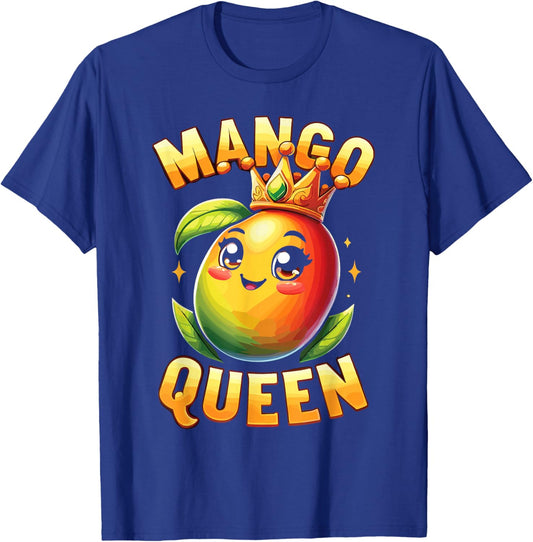 Art Mangos Fruit Lover Fruit Mango Queen T-Shirt - T-Shirt | Royal
