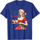 Lets Get Baked Vintage Christmas Baking T-Shirt - T-Shirt | Royal