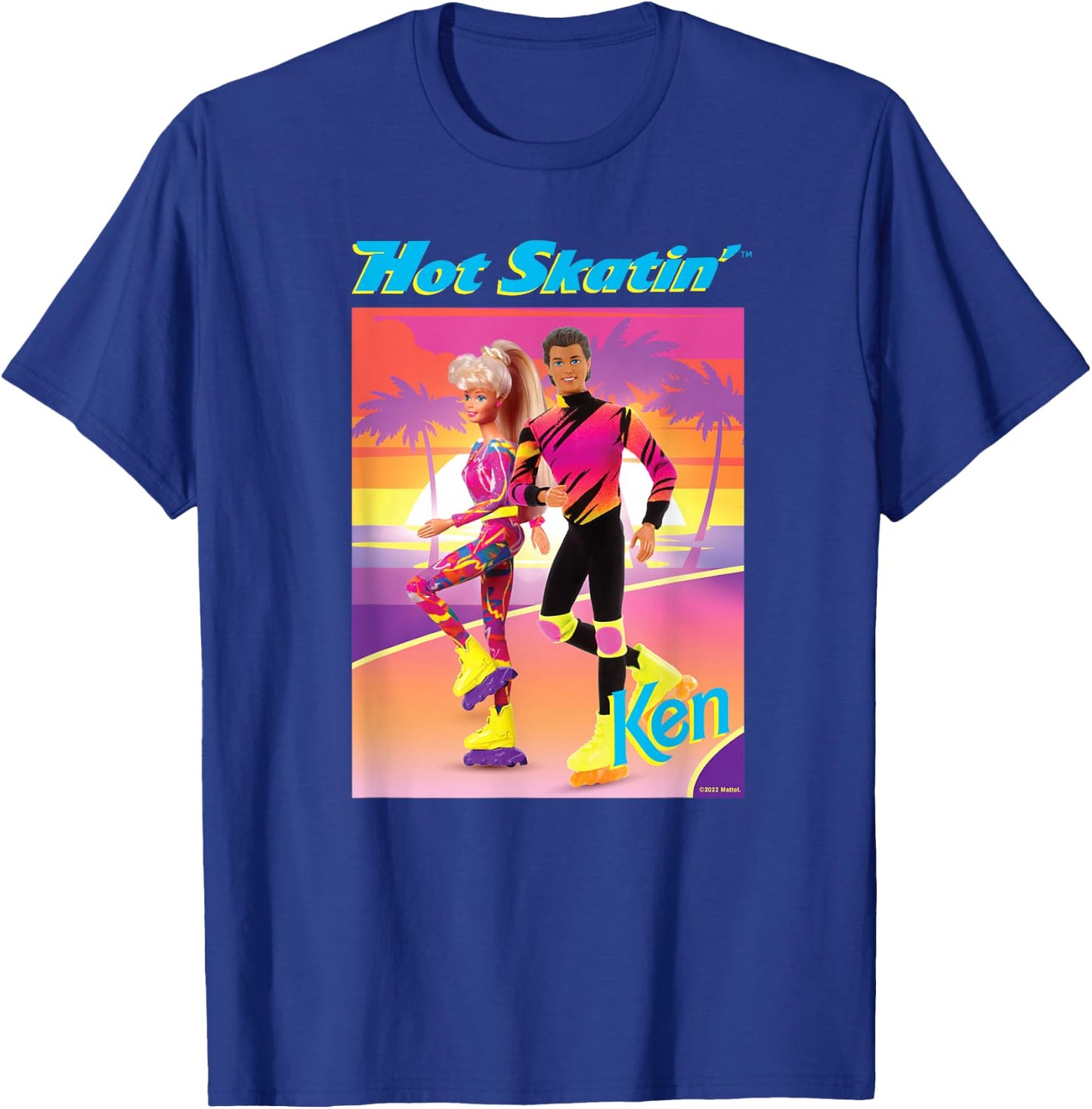 Barbie - Hot Skatin' Ken Sunset T-Shirt - T-Shirt | Royal