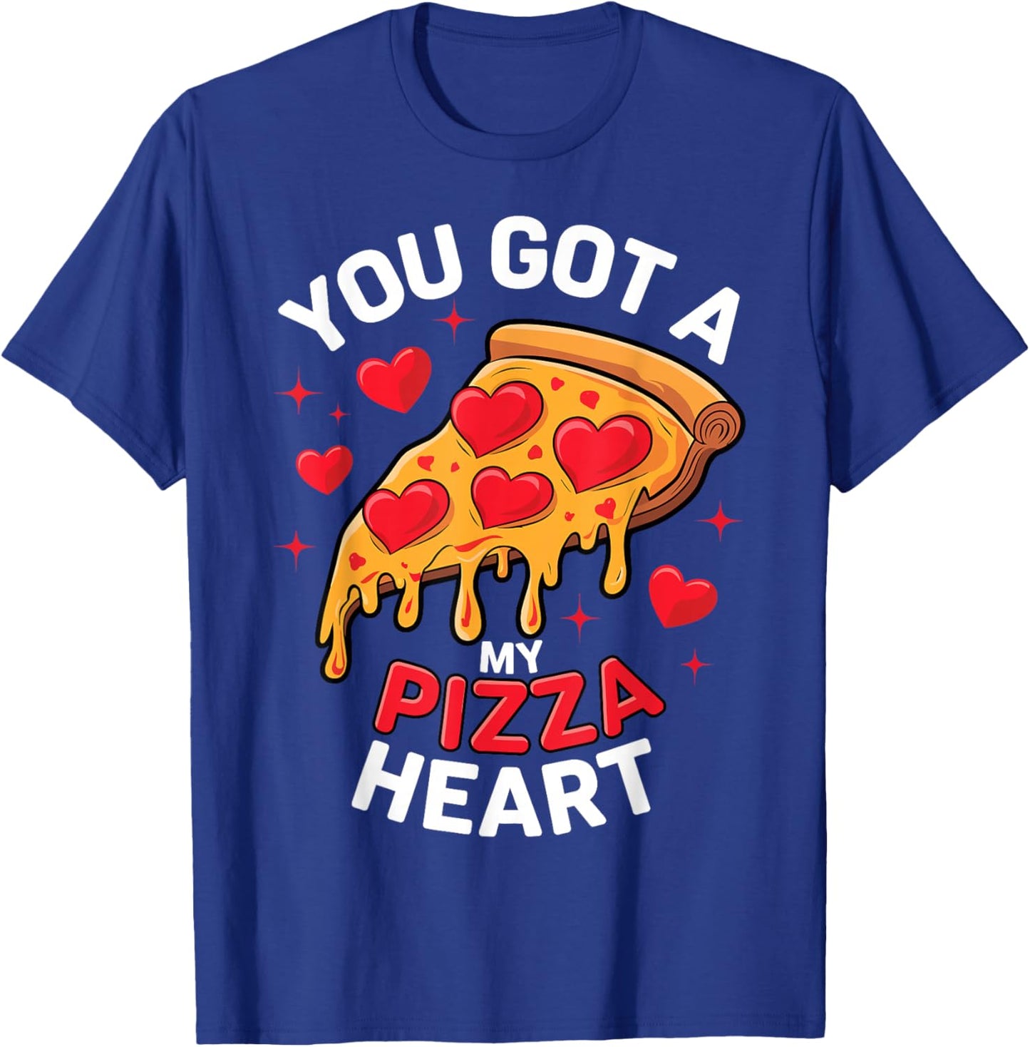 You Got my Pizza Heart Valentines Day Kids T-Shirt - T-Shirt | Royal