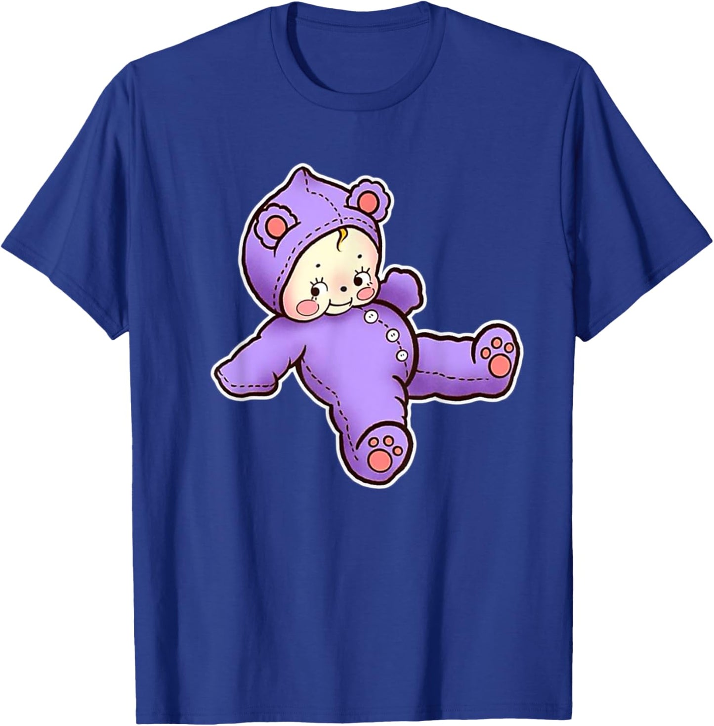 Urban Empyre Kewpie Baby Teddy Bear Cute Kewpie Doll , Small, Black T-Shirt - T-Shirt | Royal