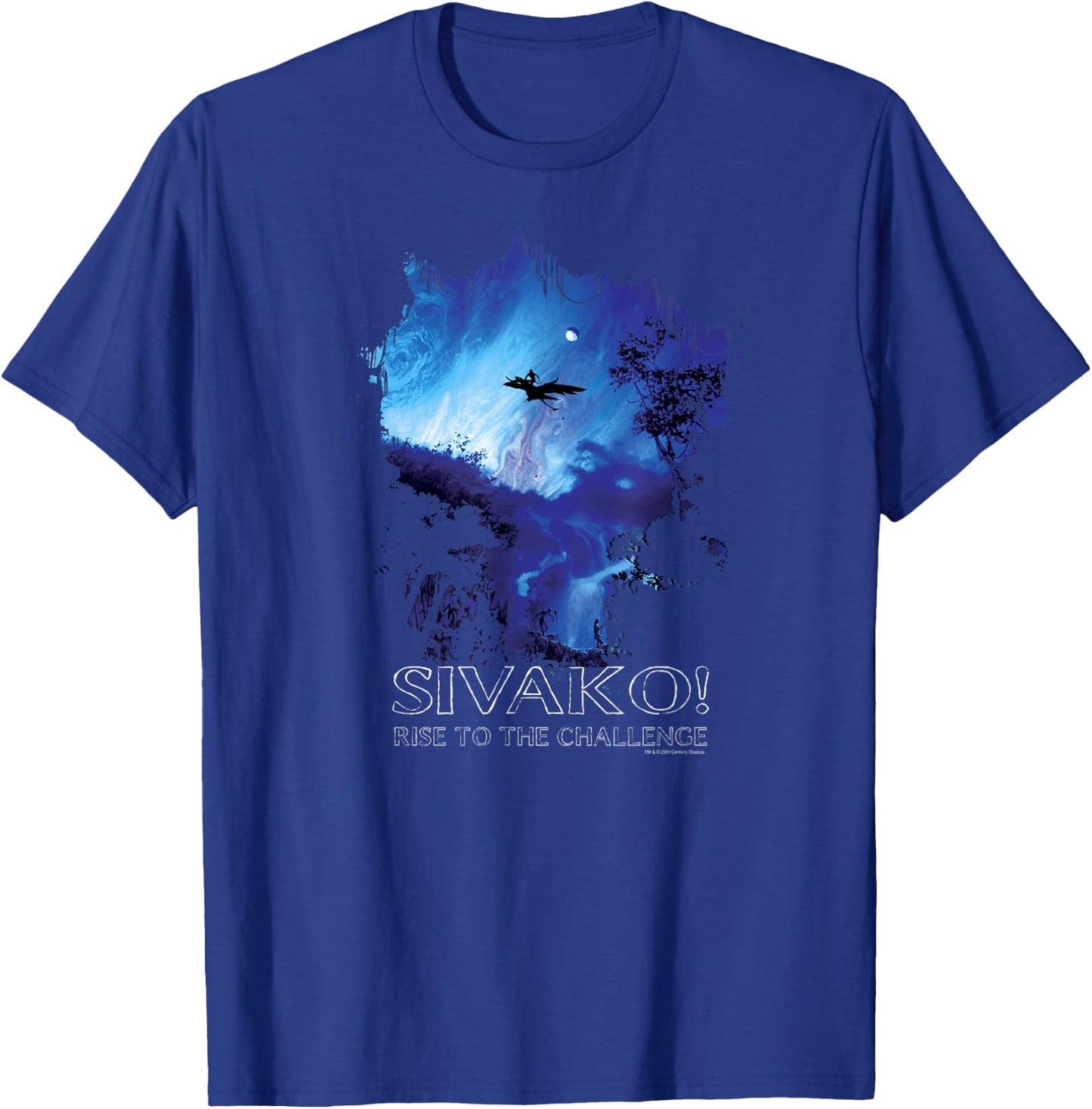 Avatar Sivako Rise To The Challenge Poster T-Shirt - T-Shirt | Royal