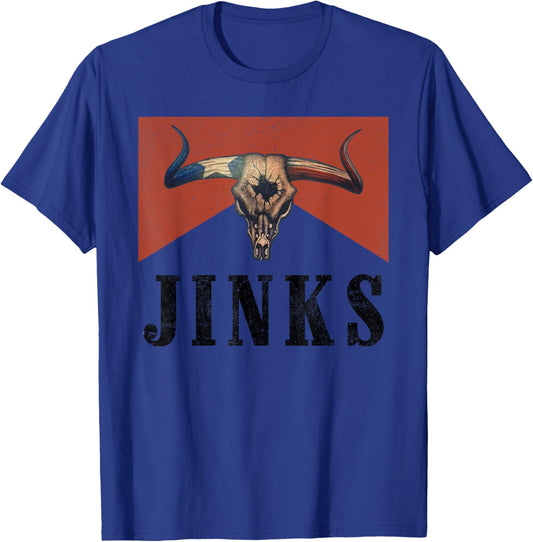 Vintage Jinks Name Personalized Women Kids T-Shirt - T-Shirt | Royal