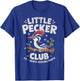 Little Pecker Club Lil Gents Making Dents Crew Bird Lover T-Shirt - T-Shirt | Royal