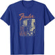 Fender Strat Flag T-Shirt - T-Shirt | Royal