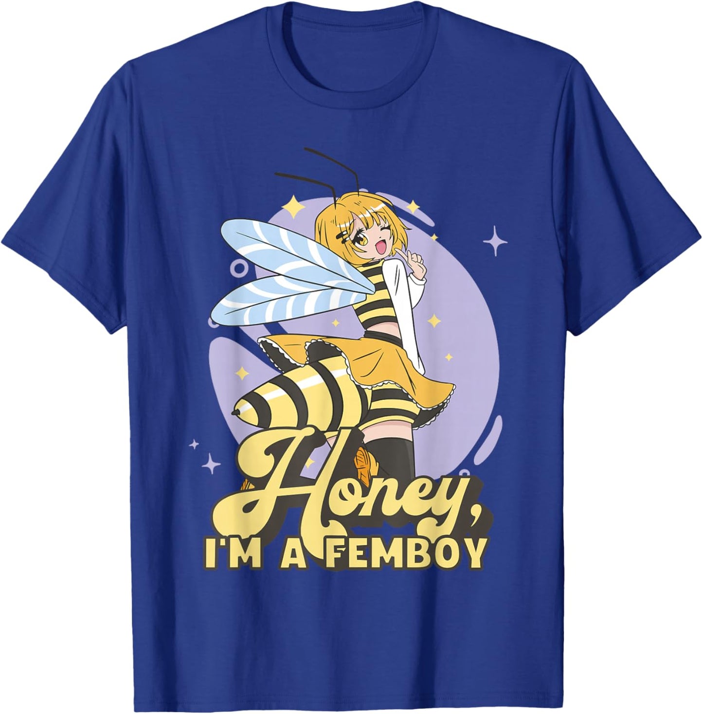 Femboy Anime Honey I'm a Femboy T-Shirt - T-Shirt | Royal