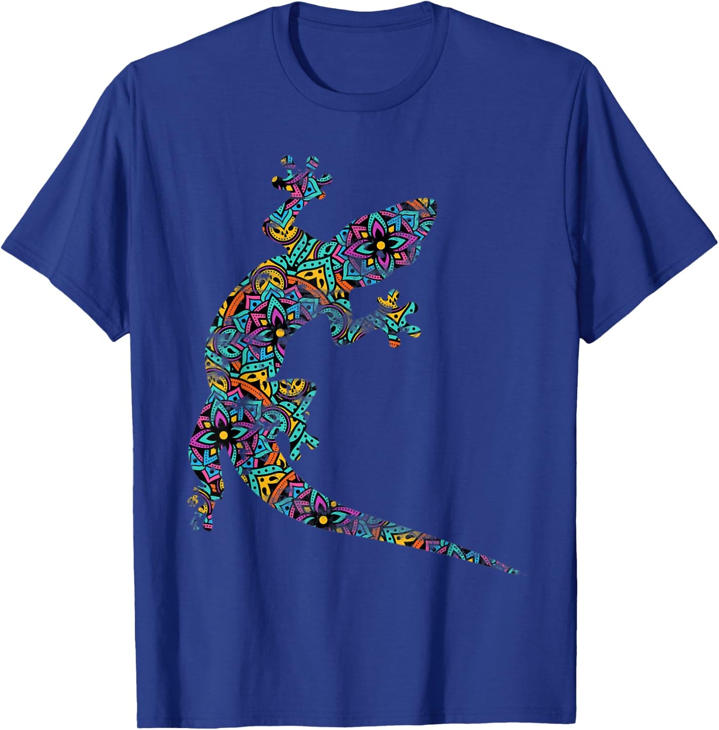 Colorful Gecko T-Shirt - T-Shirt | Royal