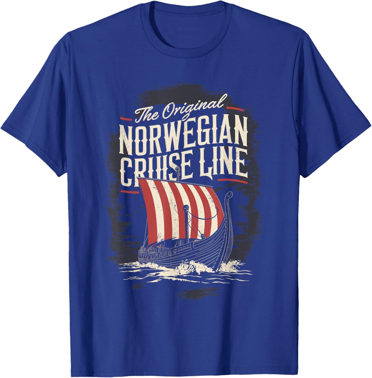 The Original Norwegian Cruise Line Viking Ship T-Shirt - T-Shirt | Royal