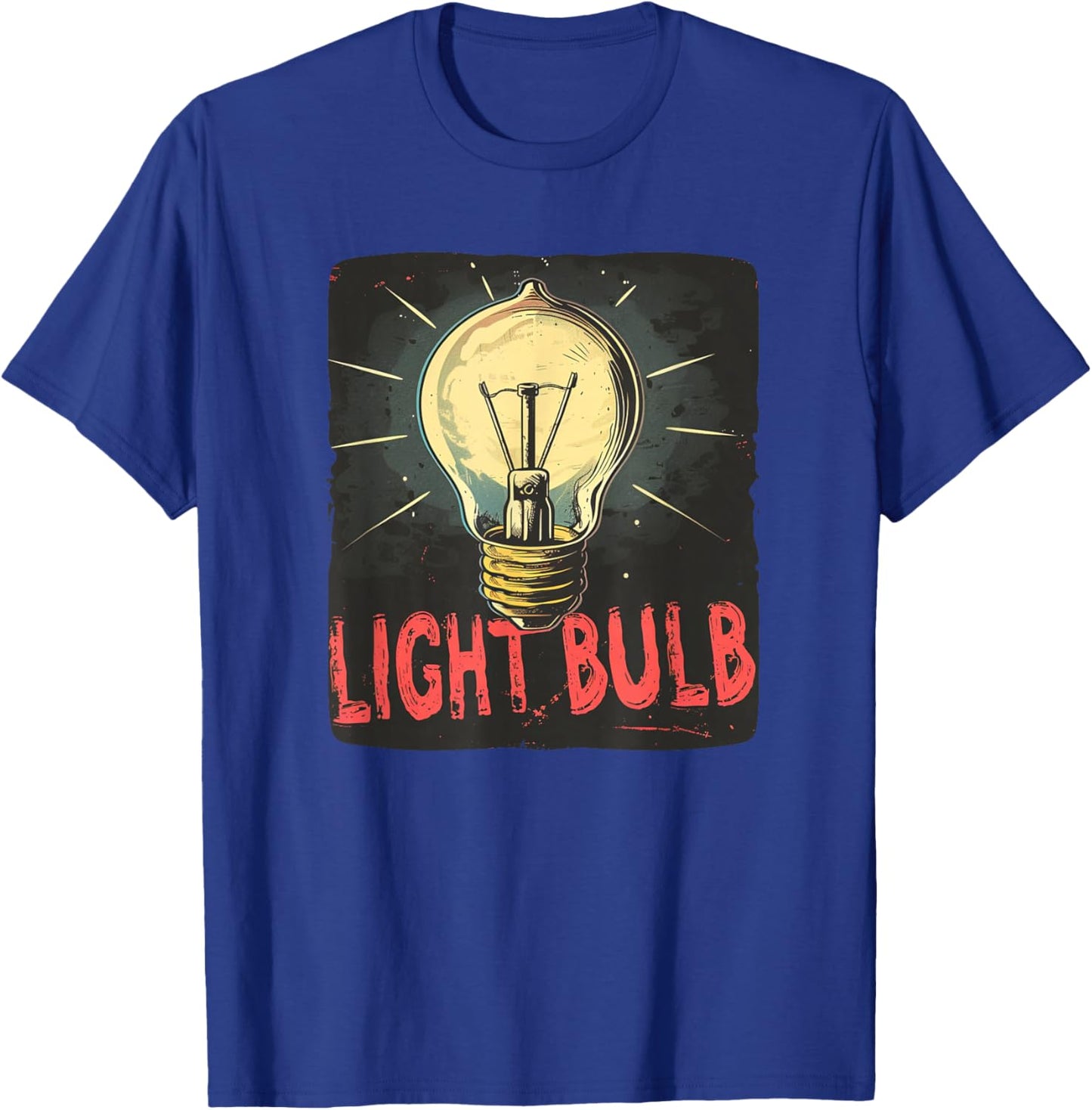 Cool light bulb Costume for Kids and Adults T-Shirt - T-Shirt | Royal