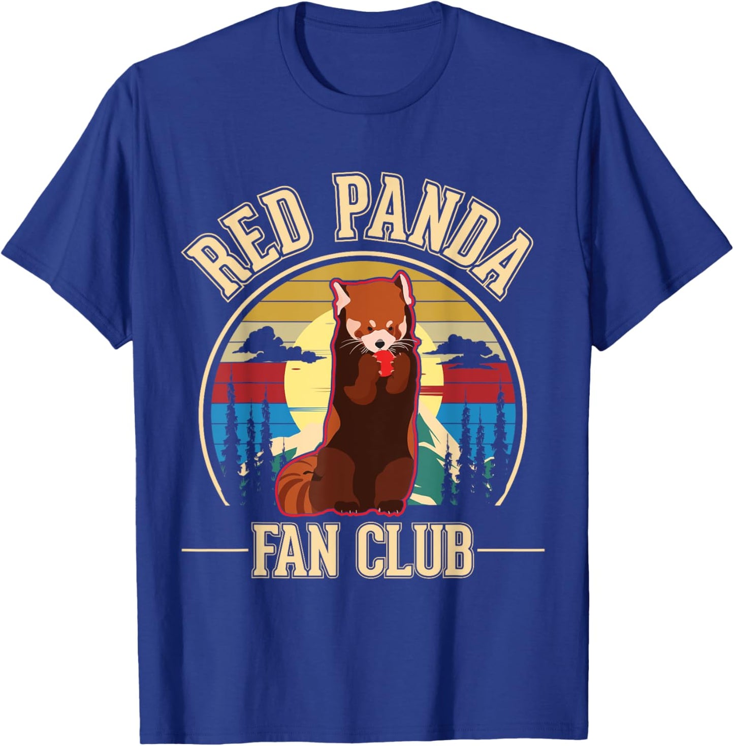 Red Panda Fan Club Red Panda T-Shirt - T-Shirt | Royal