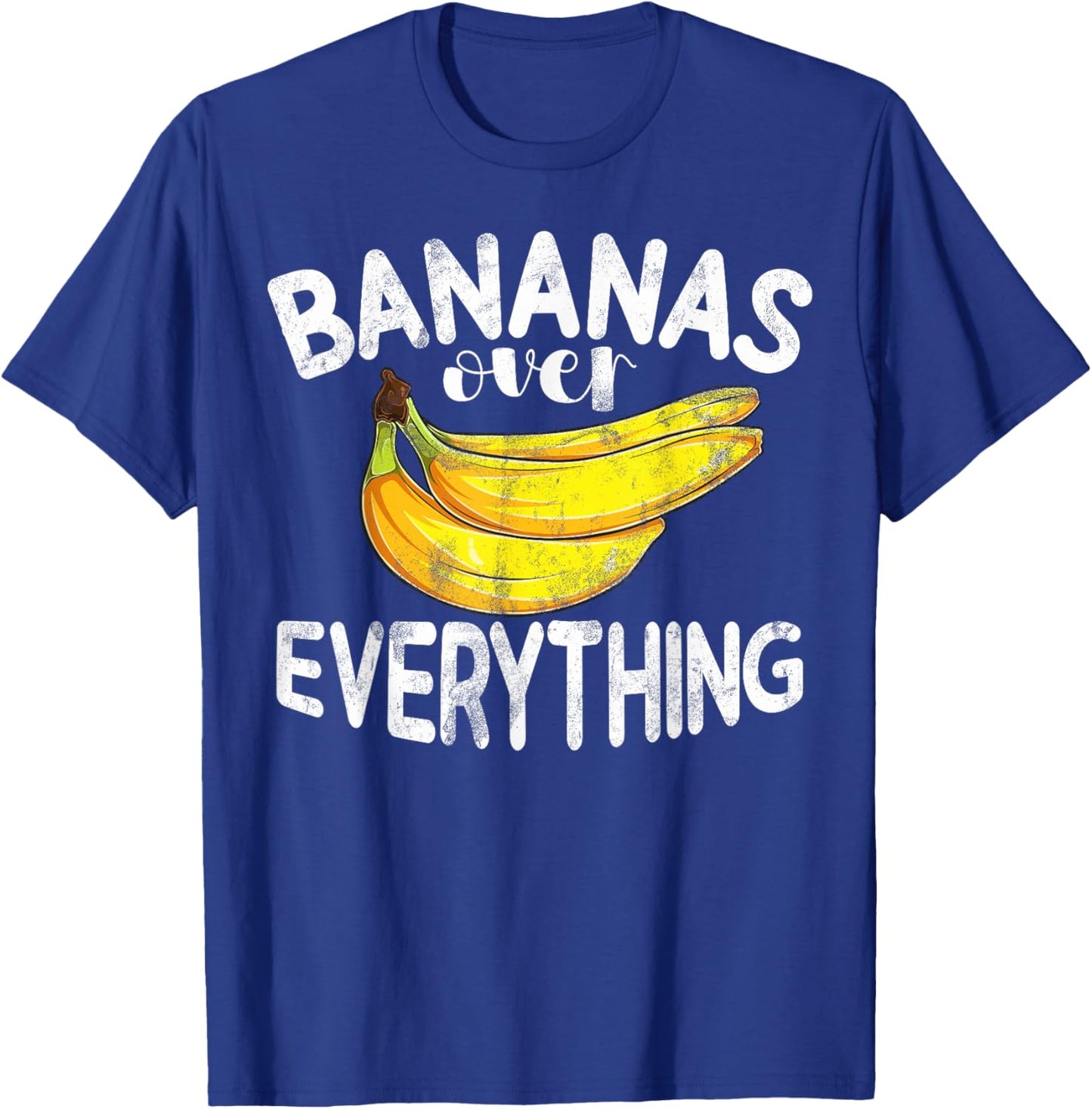 Bananas Over Everything Banana T-Shirt - T-Shirt | Royal