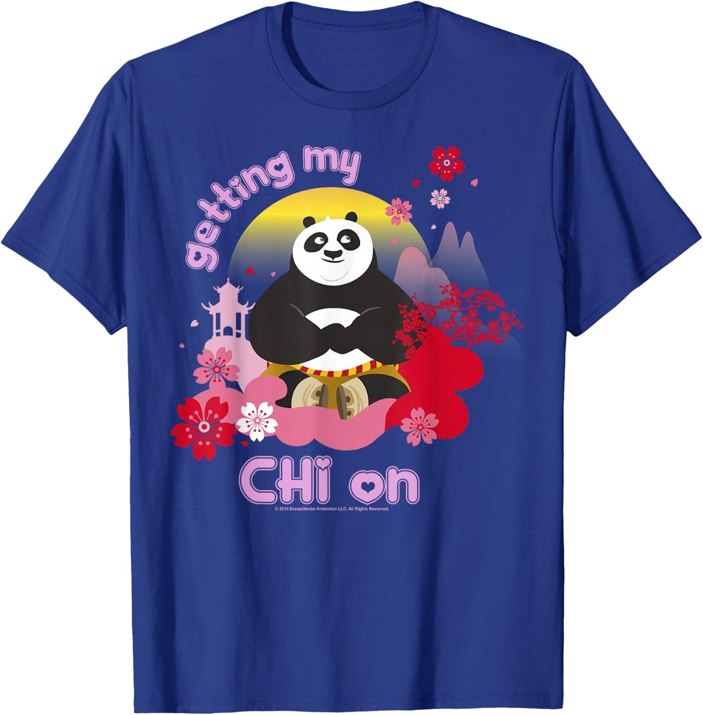 Kung Fu Panda Po Getting My Chi On T-Shirt - T-Shirt | Royal