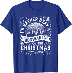 Harry Potter Hogwarts at Christmas T-Shirt - T-Shirt | Royal