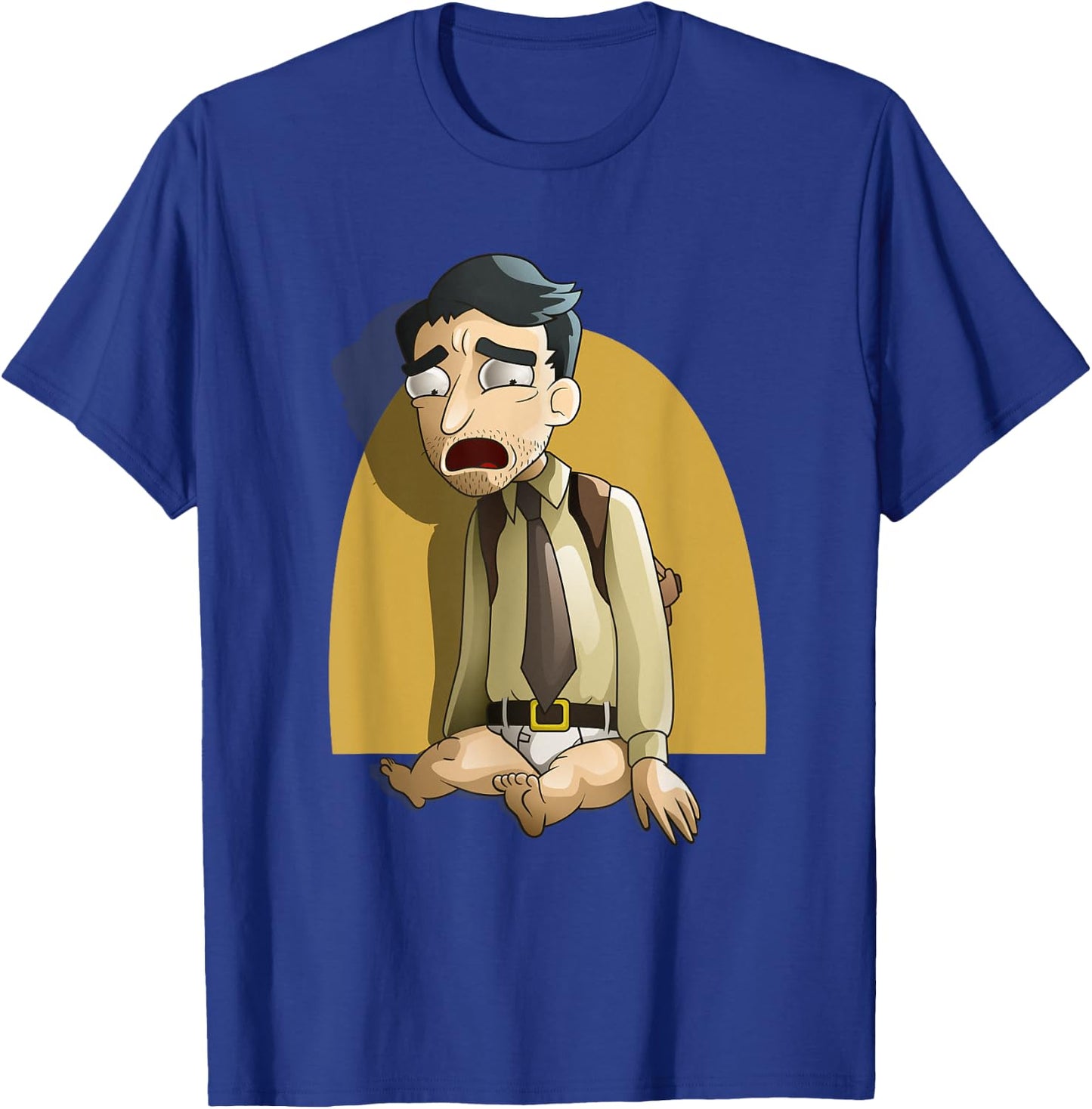 Mademark x Rick and Morty - Rick and Morty Shirt Baby Leg Detective T-Shirt - T-Shirt | Royal