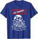 A Thousand Is Never Enough But Even One Is Too Many Skull T-Shirt - T-Shirt | Royal