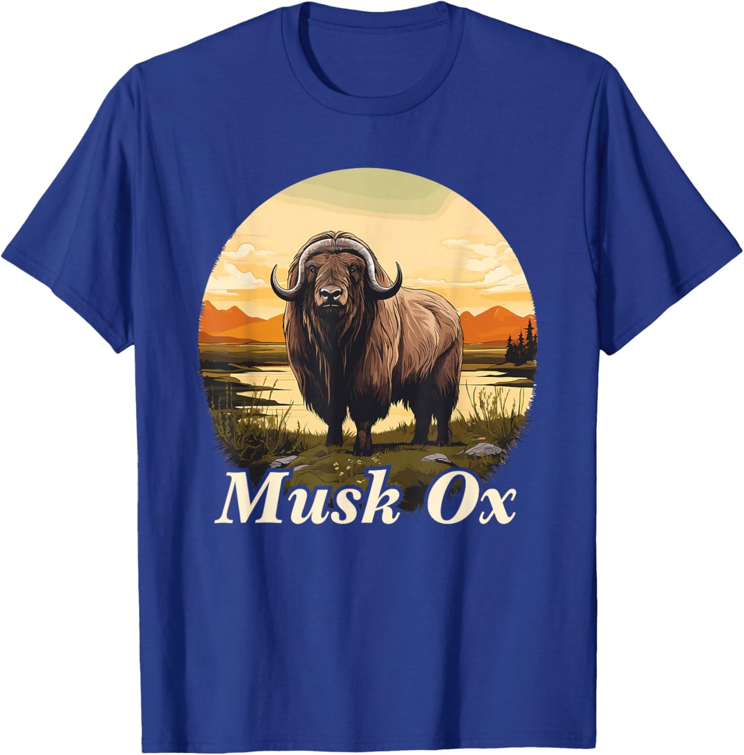 Musk Ox T-Shirt - T-Shirt | Royal
