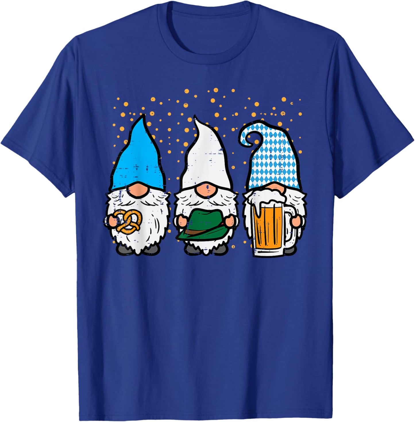 Bavarian Gnomes Octoberfest German Oktoberfest Men Women T-Shirt - T-Shirt | Royal