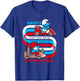 The Smurfs Karting Race Turbo Edition Start Driving School T-Shirt - T-Shirt | Royal