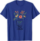 Happiness is Being Lolly Life - Flower Art-Grandma T-Shirt - T-Shirt | Royal