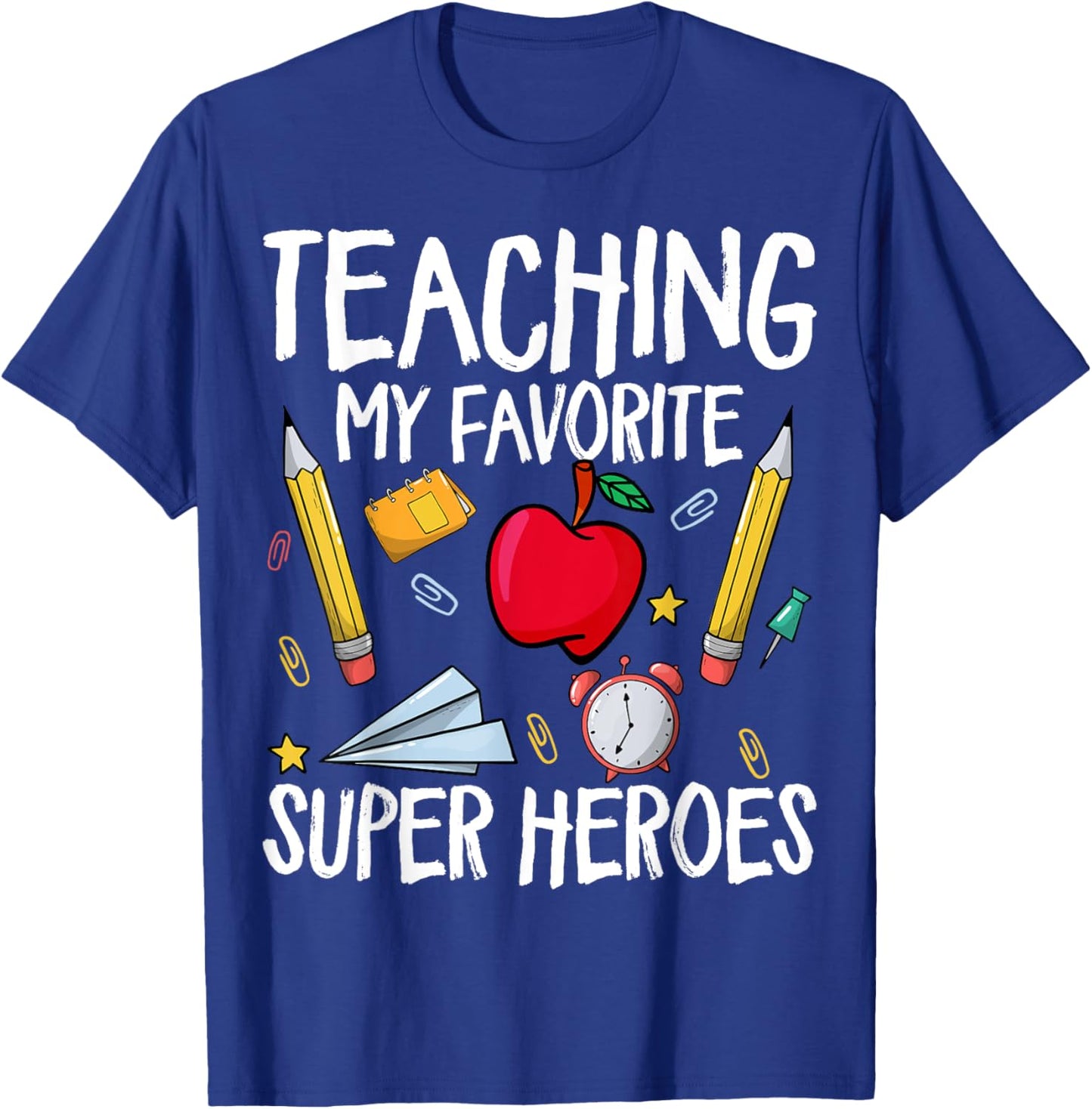 Teaching My Favorite Superheroes - Special Education Teacher Women T-Shirt - T-Shirt | Royal